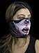 Zanheadgear® Half Mask Neoprene Reversible Sugar Skull