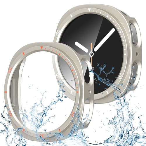 2 Pack Waterproof Screen Protector for Samsung Galaxy Watch 8/9 at Amazon