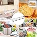 Vacuum Sealer, Ymiko Vacuum Sealer Machine for Food With Portable Compact Vacuum Sealing System for Vacuum and Seal/Seal, Sous Vide Cooking Mufti-function With 20 Bags, Black & White