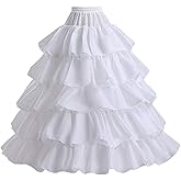 VeMee Women Wedding Petticoat Crinoline Underskirt Slips Underskirt for Women