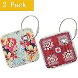 PAIYULE Case Compatible for Tile Pro with Replaceable Battery - 2 Pack(Flower,Love)(CASE ONLY)