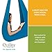 Quility Indoor Therapy Swing for Kids with Special Needs | Lycra Snuggle Swing | Cuddle Hammock for Children with Autism, ADHD, Aspergers | Ideal for Sensory Integration (Up to 165lbs, Light Blue)