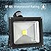 FASIHILAN 50W Motion Sensor Flood Light, Outdoor Waterproof Wall Light Fixture, 4000LM PIR Sensitive Security Light, Auto ON/Off Floodlight Lamp, 6000K Intelligent Light with US 3-Plug