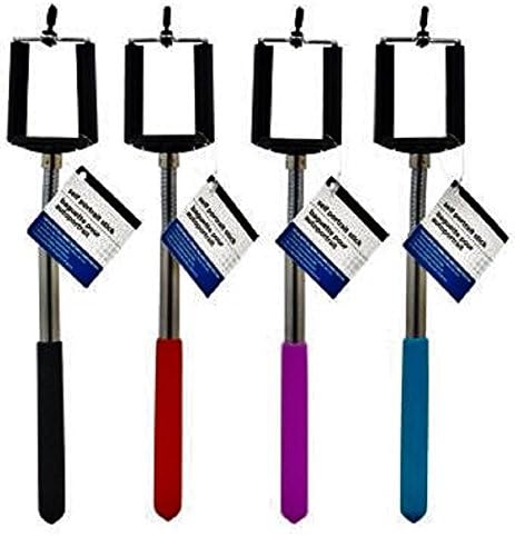 Extendable Bendable Self Portrait Selfie Handheld Stick Phone NWT 11-22"