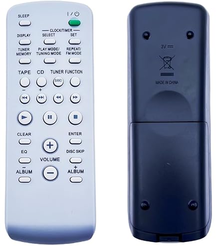 Télécommande Remplacement Mini Hi-fi Sony Bravia Telecommande RM-SC1