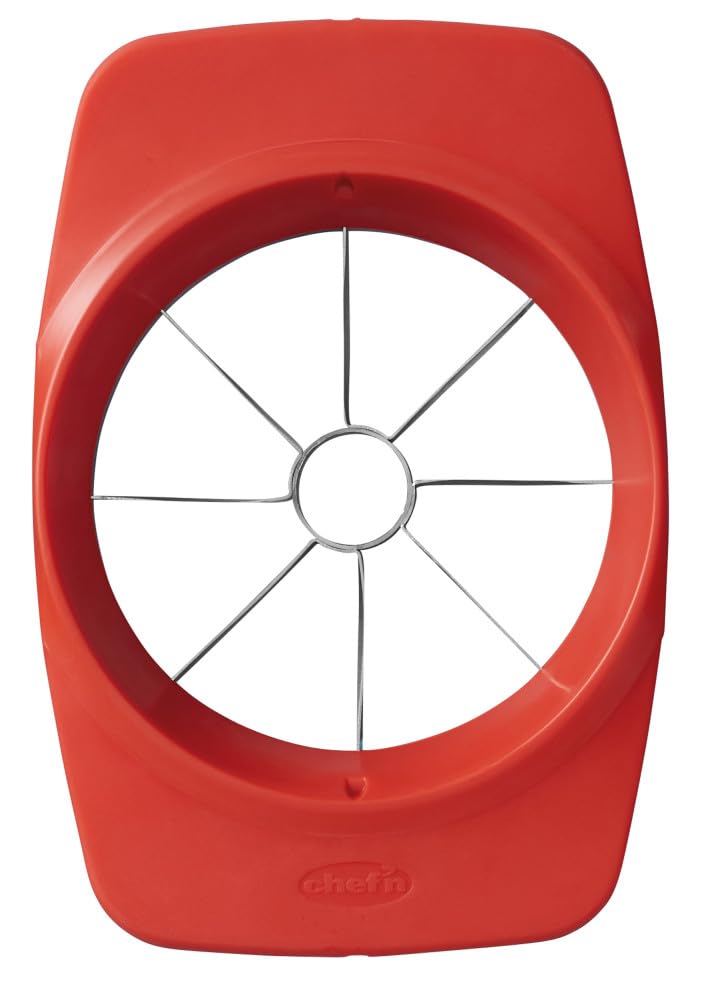 Chef'n Slicester Apple Corer and Slicer, Stainless Steel, Red, 19 x 13 cm