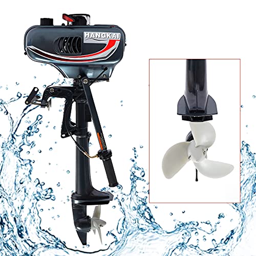3.5HP Heavy Duty Boat Motor 2 Stroke Outboard Motor Boat Engine Fishing