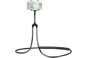 Multifunctional Flexible Hose Smartphone Neck Bracket Lazy Phone Holder Hands-Free Support Compatible with Cell Phones