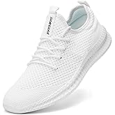 FUJEAK Womens Running Shoes Casual Slip on Walking Shoes Gym Workout Fashion Sneakers Non Slip Athletic Tennis Sports Sneakers