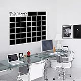 Craftmatics Monthly blackboard wall