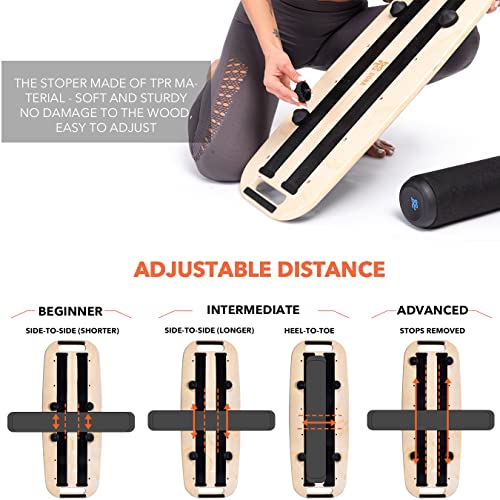 BONA Balance Board Trainer for Fun, Challenging Stealth Core Trainer