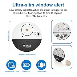 2 Pack Home Security Anti-Theft Window & Door