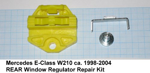 Click Here to See More Images RegulatorFix Mercedes E-Class W210 Window Regulator Repair Set - REAR (left or right)