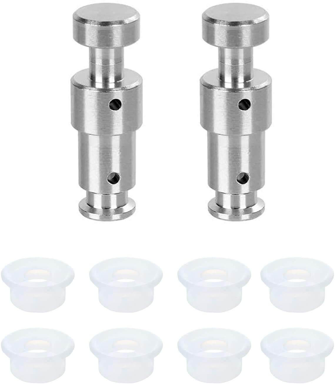 Photo 1 of 2 Pack Float Valve for Instant Pot with 8 Silicone Caps for Instant Pot Duo 3, 5, 6 QT, Duo Plus 3, 6 QT, Ultra 3, 6, 8 QT Replacement Float Valve by ZYLONE