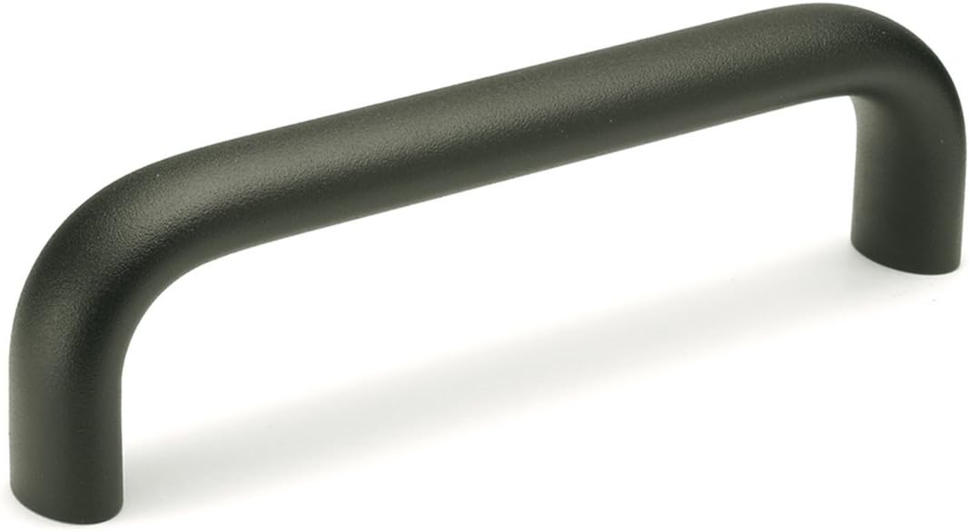 Ganter Standard Elements Green 565, Set Black Handles, Pack of 1, Black, RAL 9005, Structure Matt, Schwarz, Ral 9005