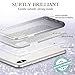 ESR Makeup Glitter Case for iPhone Xs/iPhone X, Glitter Sparkle Bling Cover [Three Layer] for iPhone 5.8 inch (Ombre Black)