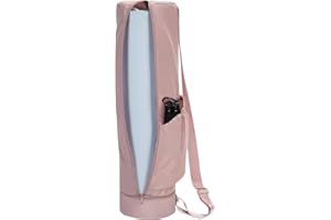 sportsnew Yoga Mat Bag, Full Zip Cargo Yoga Mat Carrier Bag with Drawstring Water Bottle Pocket and Bottom Wet Pocket, Exercise Yoga Mat Carrier Holder Multi-Functional Storage Bag patent pending