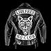 VEGASBEE® LIVE FREE REFLECTIVE EMBROIDERED IRON-ON PATCH BIKER JACKET RIDER VEST TOP ROCKER 12
