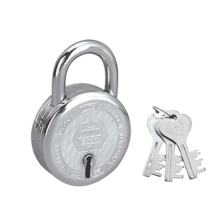 Harrison T-26/BCP-0276 Steel 7 Levers Padlock with 3 Keys