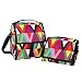 PackIt Freezable Deluxe Large Lunch Bag with Shoulder Strap, Viva