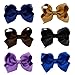 Baby Girls Toddler Hair Bows with Alligator Clip Grosgrain Barrettes Bundles Accessories for Infant (3 inch, 40Pcs/20Pair)
