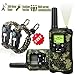 Kids Walkie Talkies Set - Walkie Talkies for Kids 2 Way Radio Boy Birthday Gift for 4-8 Year Old Boys and Girls Fit Games, Adventure and Camping. Strap and Paracord Bracelet Included. (Camo)