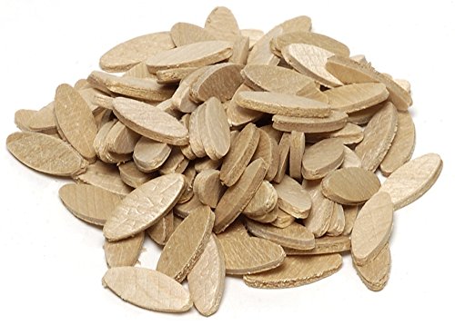wolfcraft 2993404 Compressed Wafer Shaped Wood Joining Biscuits for Joining Wood Pieces, #R1, 110 Piece Jar - Thumbnail 3