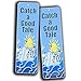 Creanoso Kids Reading Bookmarks Cards (60-Pack) - Excellent Reading Rewards and Incentive for Young Readers Kids Boys and Girls - Stocking Stuffers