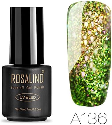 Wondere ROSALIND Chameleo Nail Polish, 7ML Shinning Nail Art Nail Gel Polish UV LED Gel Polish,7ml (36)