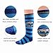 Deer Mum Boy's Cotton Cartoon Car Pattern Knee High Socks,3-12 Years