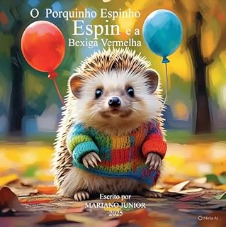 Livro O Porquinho Espinho Espin e a bexiga vermelha