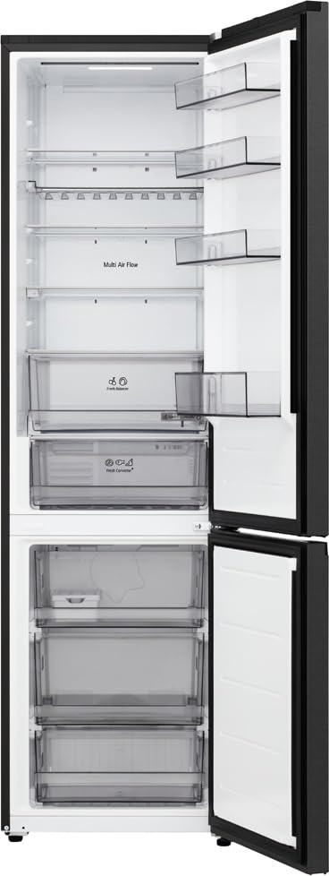 LG GBBS322CEV Fit&Max Kühl-/Gefrierkombination (375 L, Energieklasse C) vollintegrierbar oder freistehend mit FRESHConverter+, DoorCooling+ und Total No Frost, Schwarz 8