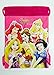 New Disney Five Princesses Drawstring String Backpack School Sport Gym Tote Bag!- Pink
