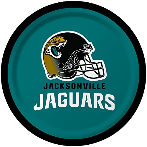 Creative Converting 8 Count Jacksonville Jaguars Paper Dessert Plates