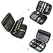 BAGSMART Electronic Organizer Double-Layer Travel Cable Organizer Electronics Accessories Cases for Cables, iPhone, Kindle, USB