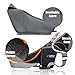 fitter's niche Hydration Fanny Pack, Water Bottle Holster Holder Running Belt for Men Women, fits iPhone Xs 8 Samsung, Reflective Water Resistant Waist Bag, Ideal for Hiking Travel Trips Outdoors