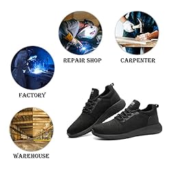 XUNRUO Safety Work Shoes for Mens