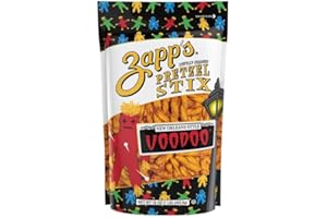 UTZ QUALITY FOODS Zapp's New Orleans Style Voodoo Pretzel Stix, 3-Pack 16 oz. Re-Sealable Bags