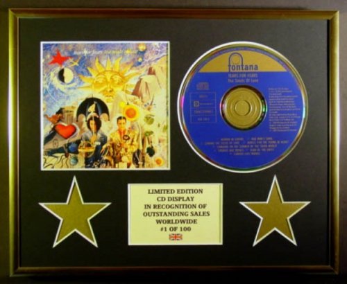 TEARS FOR FEARS/CD DISPLAY/LIMITED EDITION/COA/THE SEEDS OF LOVE