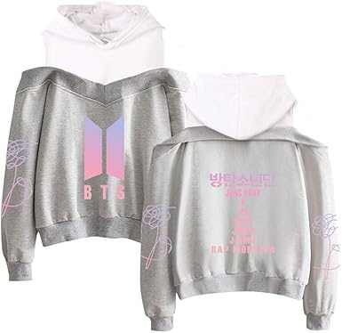 jungkook pink off hoodie