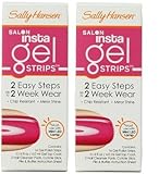 (Pack of 2) Sally Hansen Salon Insta Gel Strips, Rosy Outlook, 16 Ounce