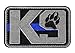 Tactical K9 Patch Embroidered Dog Patch Hook and Loop Fastener Backing for Service Animal Vest