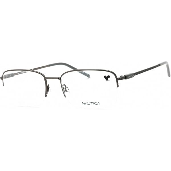 Nautica Eyeglasses N 7327 030 Matte Gunmetal at Amazon Men display picture 1