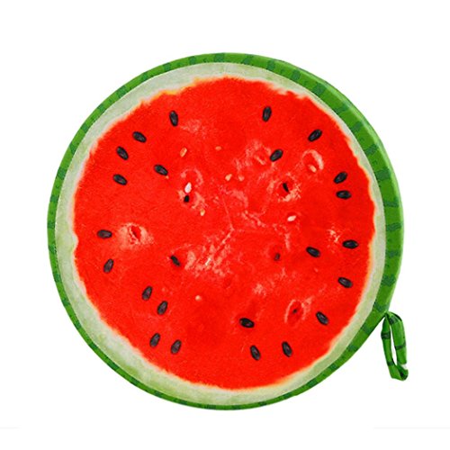 Sothread Hot Sale Creative 3D Fruit Pillow Cushion Car Sofa Cushion Plush Toy Office Seat Pad (C)