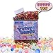 Water Beads for Kids Sensory Play, LEEHUR Non-Toxic 50000 Pcs Water Gel Beads Toys for Spa Refill Outdoor Party Play (9 Ounces)