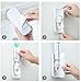 Yohome Auto Toothpaste Dispenser Hands Free Toothpaste Squeezer and Toothbrush Holder (White）