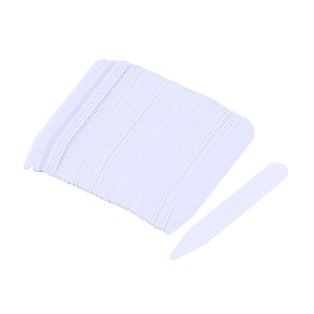 BESPORTBLE 200pcs Collar Stays Dress Shirt Collar Stays Straight Collar Supports Inserts for Men Women