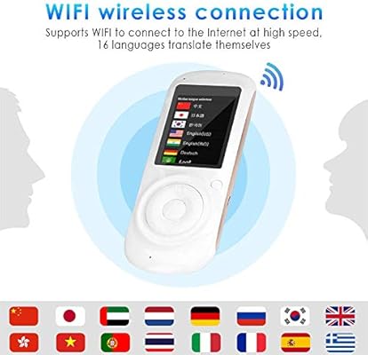Balscw F Traductor De Voz Inteligente 2 4 Pantalla Tactil Mini Handheld Simultaneo De Dos Vias Traductor Dispositivo Ingles Chino Frances Espanol Aleman Italiano Amazon Es Electronica