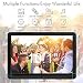 10.1 Inch Digital Photo Frame, NAPATEK Digital Picture Frame 1920×1080 IPS Display Electronic Picture Frame 1080P HD Video Playback Music Calendar Alarm Remote Control Support 128G SD-Blackthumb 1