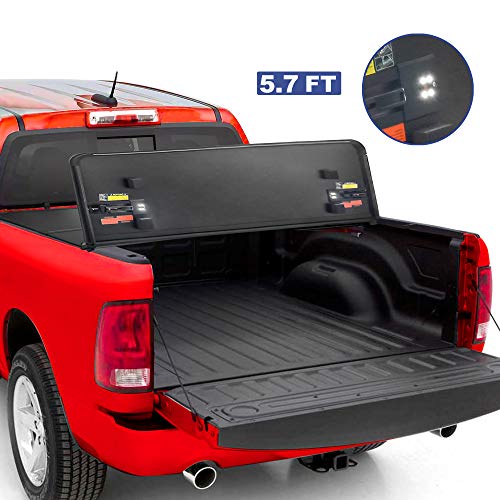 MOSTPLUS TriFold Hard Truck Bed Tonneau Cover Compatible for 20092019